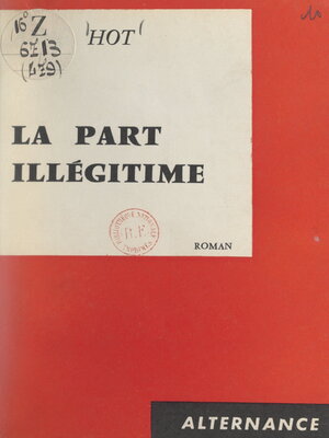 cover image of La part illégitime